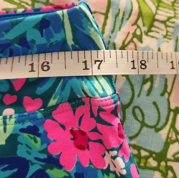 Lilly Pulitzer Taye Luxletic Skirt Multi Tiny Garden - Picture 4 of 8
